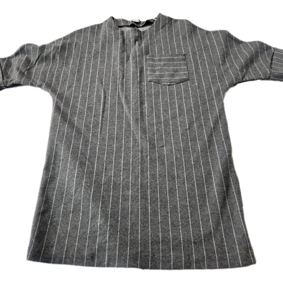 Zara Womens Size Small Medium Striped Sweater Tunic Mini Dress - Picture 1 of 7